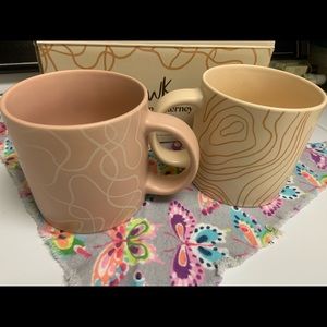 Set of two Whitney Kerney Mugs